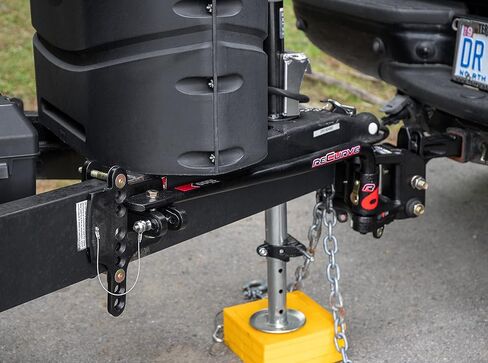 Camco Eaz-Lift ReCurve R6 1000lb Camper/RV وصلة توزيع الوزن - تتميز بالتحكم في التأثير التكيفي الممتاز وكرة ربط 2-5/16 بوصة مع تصنيف أقصى 15000 رطل - أقصى تصنيف لوزن اللسان 1200 رطل (48733) in Saudi Arabia