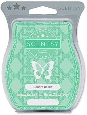 Bonfire Beach، شمع ScentsyHome العطري الدافئ، 3.2 أونصة in Saudi Arabia