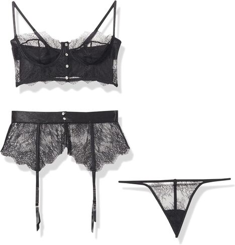 Dreamgirl Bra Garter Belt & G-String in Saudi Arabia