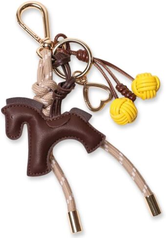 POPUPS Key Chain - Bag Charm for Tote Bag, Backpack - Fun Gift Year of the Horse Lunar New Year 2026 - Clip On Key Ring in Saudi Arabia