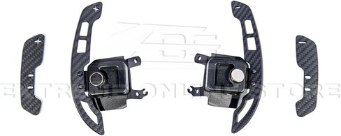 استبدال متجر Extreme عبر الإنترنت لموديلات كورفيت C8 لعام 2020 | زوج محوّل عجلة القيادة الداخلي من ألياف الكربون المغناطيسي in Saudi Arabia