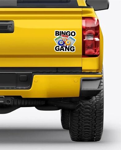 Funny Bingo Sticker 13 Pack, 4 Inch Each, Bingo Prizes for Player Caller, Gift for Senior Adult, Laptop Tablet Kindle Decoration in Saudi Arabia