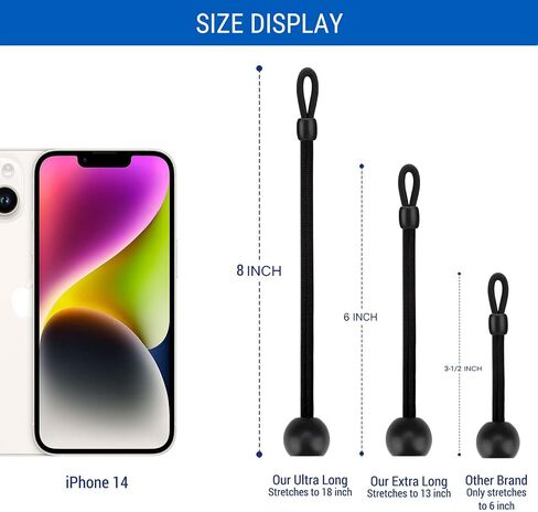 طقم قطع غيار للظلال من أجل الظل/الستائر الخارجية من Coolaroo، ستائر دوارة خارجية/داخلية وأغطية المظلة/العريشة (8 بوصة، أسود، مجموعة واحدة) in Kuwait