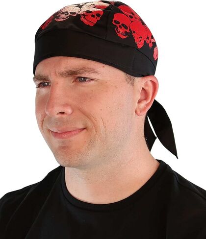 Sparkling EARTH - American Made Skull Caps Doo Rags Durag Headwrap Head Wraps Skullies with Sweatband - Made in The USA! in Saudi Arabia