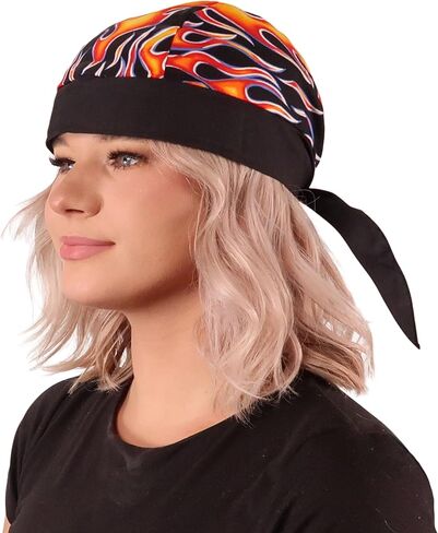 Sparkling EARTH - American Made Skull Caps Doo Rags Durag Headwrap Head Wraps Skullies with Sweatband - Made in The USA! in Saudi Arabia