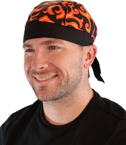 Sparkling EARTH - American Made Skull Caps Doo Rags Durag Headwrap Head Wraps Skullies with Sweatband - Made in The USA! in Saudi Arabia