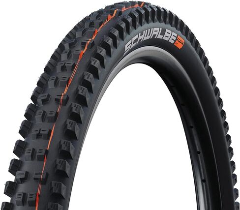 Schwalbe Tacky Chan Mountain Tire, 29" x2.40, Folding, Clincher, Addix Soft, Super Trail, TL Easy, 67TPI, Black in Saudi Arabia