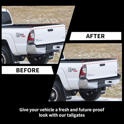 KARPAL Tailgate Spoiler Cap Molding Fit for 2019-2024 Ram 2500 3500 Tailgate Trim Cover Replace 68364364AA in Saudi Arabia