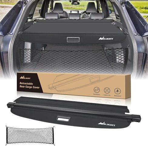 Nilight Cargo Cover Fit for Toyota RAV4 2019 2020 2021 2022 2023 2024 2025, Retractable Privacy Security Shield Shade Rear Trunk Cover, with Trunk Storage Net in Saudi Arabia