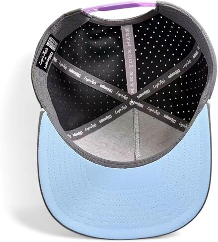 Logie Joe's Astronaut Walker Golf Hat | Snapback Cap | Built-in Magnetic Ball Marker Holder + Marker Included | Adjustable Grey in Kuwait