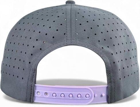 Logie Joe's Astronaut Walker Golf Hat | Snapback Cap | Built-in Magnetic Ball Marker Holder + Marker Included | Adjustable Grey in Kuwait