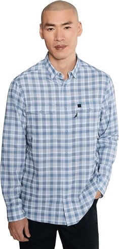 Vineyard Vines Men's Permit Plaid Performance Harbor Shirt in Saudi Arabia