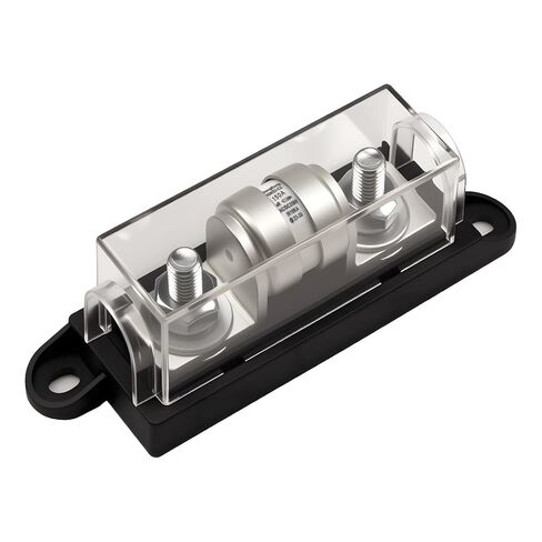 ZOOKOTO 250V AC/DC 300A Multi Block Fuse, IR 10KA Class T Fuse Holder Circuit 300Amp Fit for Inverters and High- Power Appliances in Marine Boats, Cars, Trucks, RVs Transparent Cover in Saudi Arabia