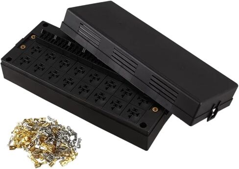 Automotive Dustproof 24 Channels Automatic Waterproof Blade Fuse Box 16 Channels Relay Socket Box in Kuwait
