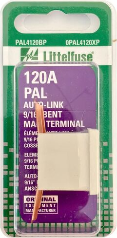 Littelfuse 0PAL4120XP PAL 9/16 منحني 32 فولت 120 أمبير منصهر ربط تلقائي مموج in Saudi Arabia