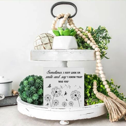 Celebration of Life Wood Box Sign Decorations I Know That Was You Block Sign Home Bedroom Living Room Office Desk Shelf Table Wall Decor in Saudi Arabia