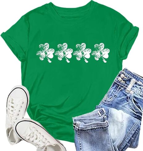 St Patricks Day Shirt Women Saint Patricks Day Shirts Funny Irish Tee Tops in Kuwait