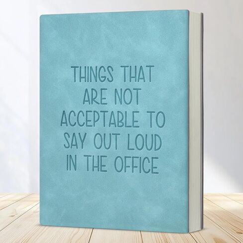 Funny Notebook for Work, Office Journal Gift for Coworker Colleague Team Member Employee in Saudi Arabia