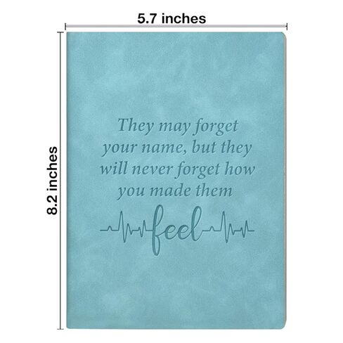 Nurse Journal Notebook Gifts for Women, Appreciation Gifts for Registered Nurse Nursing Medical Students, They May Forget Your Name Leather Writing Notebook in Saudi Arabia