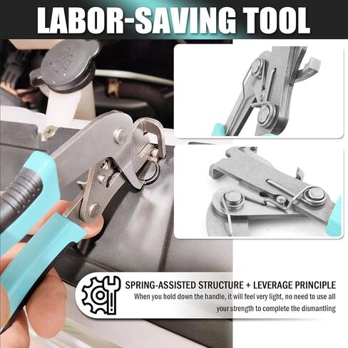 2026 New Car Clip Pliers,Non-damaging Car Panel Clip Removal Pliers with Thin Jaws Design & Non-slip Handles,Labor-saving Cars Clips Remover Tool for Push Pin/Cars Clips in Saudi Arabia