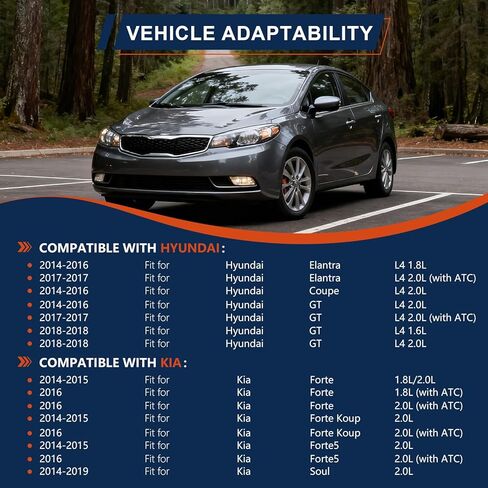 197383 ضاغط تكييف هواء متوافق مع هيونداي إلنترا 2014-2016، إلنترا كوبيه 2014، إلنترا جي تي 2014-2017 متوافق مع كيا فورتي 2014-2015 استبدال # 97701A5800 in Kuwait