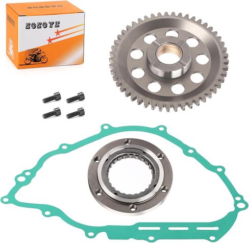 Starter One Way Clutch Idler Gear Gasket Kit for Yamaha Grizzly 550 700 Rhino Kodiak Viking 700 2007-2024 in Saudi Arabia