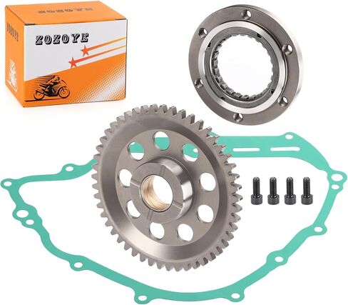 Starter One Way Clutch Idler Gear Gasket Kit for Yamaha Grizzly 550 700 Rhino Kodiak Viking 700 2007-2024 in Saudi Arabia