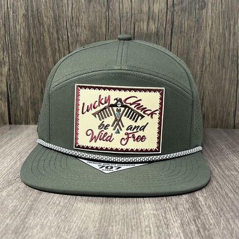 Lucky Chuck Women's Iconic Western Flair Adjustable Baseball Hat - Perfect on The Ranch, at a Rodeo or Out on The Town in Saudi Arabia
