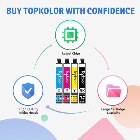 استبدال معاد تصنيعه لخراطيش حبر Epson 232XL كومبو حزمة أحدث ترقية رقاقة عالية الإنتاجية لطابعة Expression Home XP-4200 XP-4205 WorkForce WF-2930 WF-2950 8 عبوات (2BK 2C 2M 2Y) in Saudi Arabia