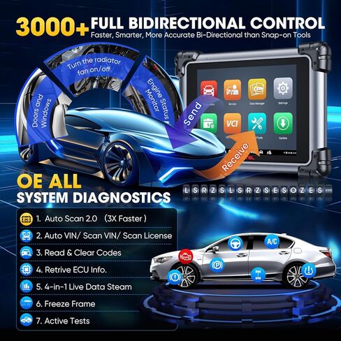 2026 Autel Scanner MaxiSys Elite 2 PRO، تحديث لمدة عامين 2590 دولارًا أمريكيًا Elite II PRO، أداة مسح تشخيصي ثنائية الاتجاه مثل Ultra MS919 Up of MK908P، محرك ذكي، أكثر من 40 خدمة، أكثر من 3000 اختبار نشط، CANFD DoIP in Saudi Arabia