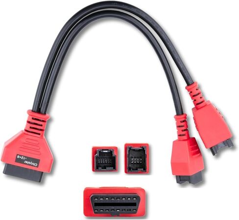 لمحول Autel الأصلي Obd2 12+8، كابل تجاوز بوابة الأمن 12 8 موصل لكرايسلر SGW المجهزة FCA SGW أداة تشخيص سيارات السيارات للماسح الضوئي MK808 MX808 MX900 MS906 MS908 in Saudi Arabia