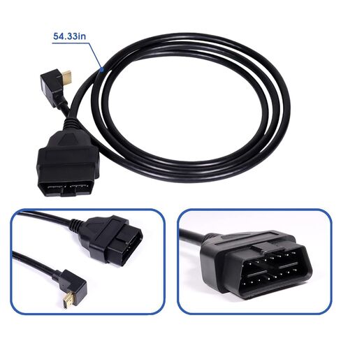 for sct x4 Cable OBD obd2 Cable Compatible with Xcalibrator X4 Model Tuner Scanner sct Tuner Compatible with Ford Vehicles Replace 7011U-08 in Saudi Arabia