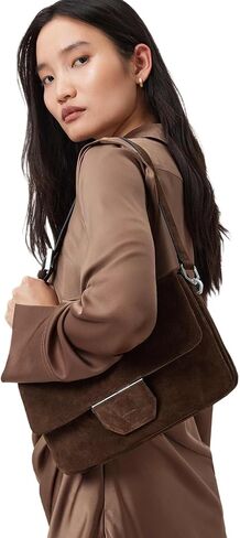 AllSaints Ondine سويدي شلدر فانجو بني W293XD مقاس واحد in Saudi Arabia