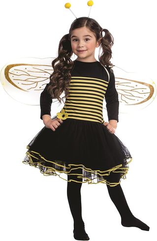 Dress Up America Bumblebee Costume For Girls - Bumble Bee Dress For Kids in Saudi Arabia