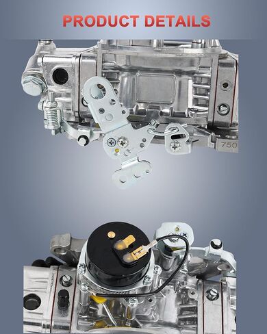 BR-67213 Carburetor, 750 CFM 4 Barrel Double Pumper E-Choke, Replacement for Holley 4150 Model in Kuwait