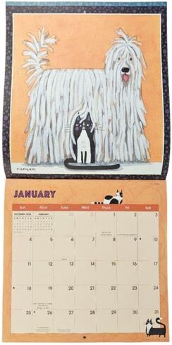 NIQUEA.D، تقويم حائط للقطط والكلاب 2026 in Kuwait