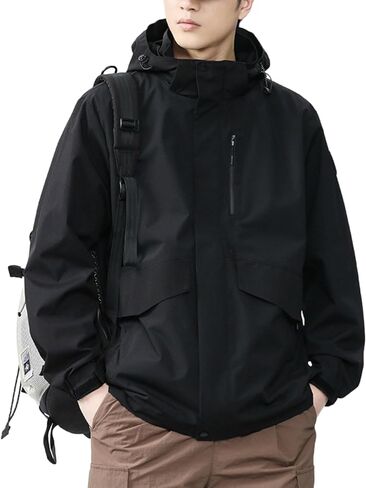 سترة رجالية مقاومة للمطر مقاومة للماء بمقاس مريح in Kuwait