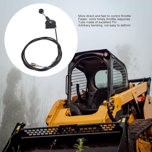 كابل خانق بطول 3.5 متر، استبدال طقم كابل خانق يدوي للحفارة، ملحقات وحدة تحكم أنبوب البولي يوريثان المفصلي من الفولاذ المقاوم للصدأ in Kuwait