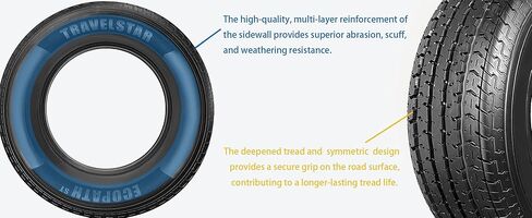 إطار مقطورة Travelstar Ecopath ST ST185/80R13 99/95M D in Kuwait