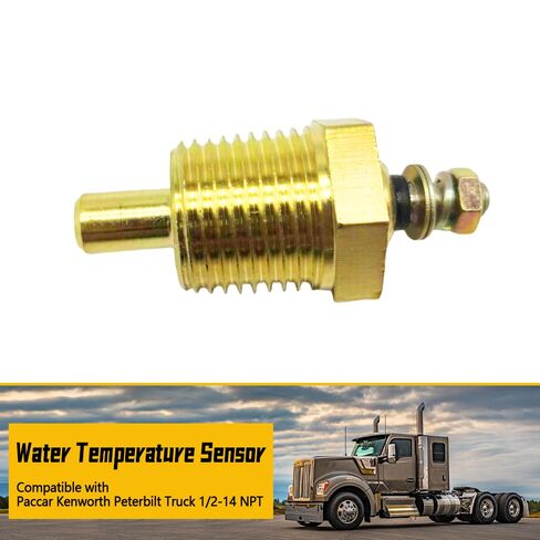 مستشعر درجة حرارة سائل التبريد 144561 مناسب لـ Paccar مناسب لـ Kenworth مناسب لـ Peterbilt استبدال 7660-334R 64MT142A MSW-4401 in Kuwait