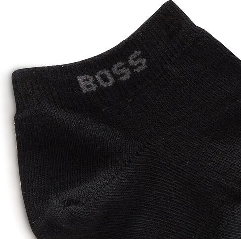 BOSS Men's 3 Pack Contrast Logo Ankle Socks in Saudi Arabia