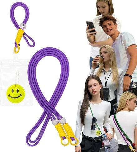 Cell Phone Lanyard, Purse Strap Replacement Crossbody for Handbags, Adjustable Cute Lanyard for Women in Saudi Arabia
