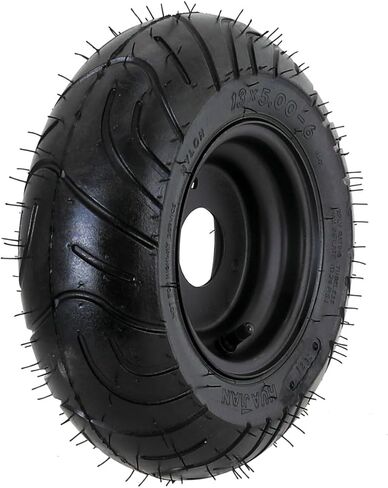 2 Pack 13x5-6 13x5.00-6 Go Kart Tires and Wheels Tubeless Assembly 6" 3 Lug Rims 78mm for 50cc 110cc 125cc ATV Quad Mini Bike Race Cart Scooter Mower 4 Wheeler Utility Wagon Garden Cart in Saudi Arabia