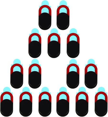 Mobestech 5pcs Lens Mask Laptop Camera Cover Beer Bottle Fridge Storage Computer Phone Webcam Cover Webcam Cover Slide for Tablet Web Camera Cover Red Protection Cap Cell Phone Abs in Kuwait