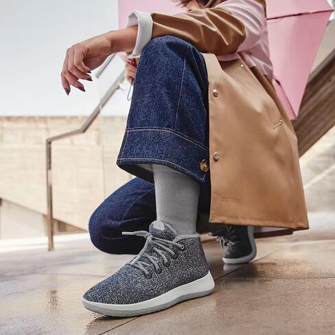 Allbirds Women's Wool Runner-up Mizzle, Water-Repellent High-Top Wool Sneakers in Saudi Arabia