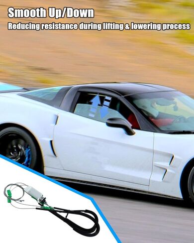 Window Regulator Repair Front LH RH Fit for Chevrolet Corvette C6 2005-2013 2-PCS in Kuwait