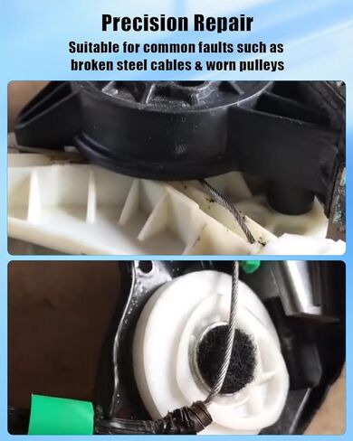 Window Regulator Repair Front LH RH Fit for Chevrolet Corvette C6 2005-2013 2-PCS in Kuwait