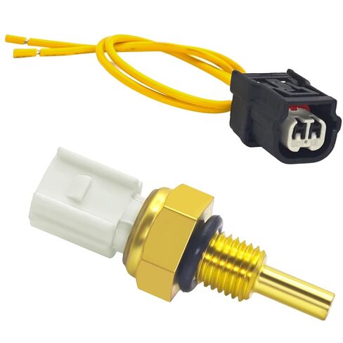 37870-RWC-A01 مستشعر درجة حرارة سائل التبريد مع حزام ضفيرة موصل - متوافق مع مركبات Acura وHonda المختارة - استبدل 37870-RTA-005، 37870-RZA-007، 71-2741، SU10433 in Saudi Arabia