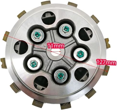 مجموعة لوحة القابض متوافقة مع نماذج DR 125 GS125 GN125 EN125 HJ125K A تتضمن لوحة ضغط الاحتكاك in Saudi Arabia