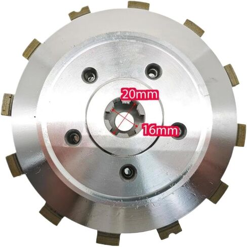 مجموعة لوحة القابض متوافقة مع نماذج DR 125 GS125 GN125 EN125 HJ125K A تتضمن لوحة ضغط الاحتكاك in Saudi Arabia